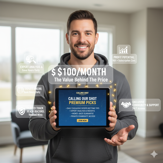 Why Is the Price $100 Per Month for Calling Our Shot Premium Picks?